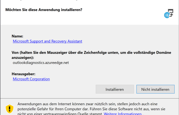 Deinstallieren von Microsoft Office